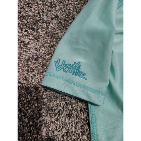 UV Skinz Blue Rashguard Swim Shirt - Picture 3 of 4